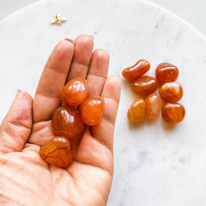 carnelian tumbled stone australia