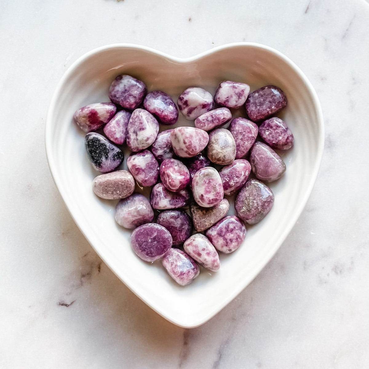 lepidolite crystal tumbled healing stone australia