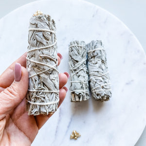 s189 white sage smudging stick cleansing purifying release negative energy australia 6