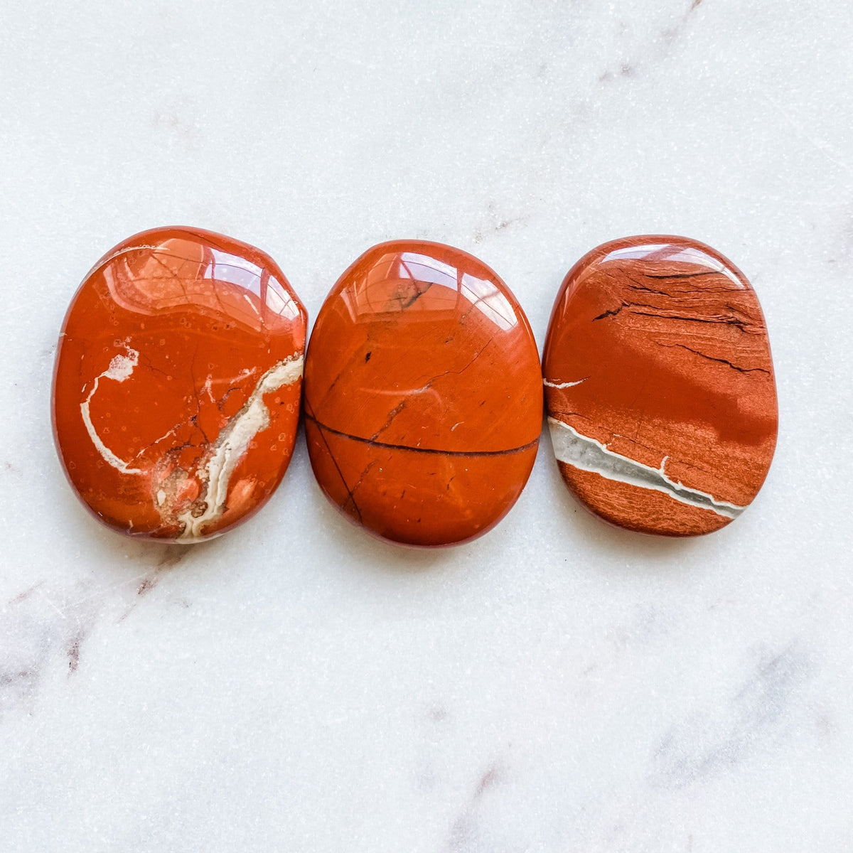 red jasper crystal healing meditation palmstone