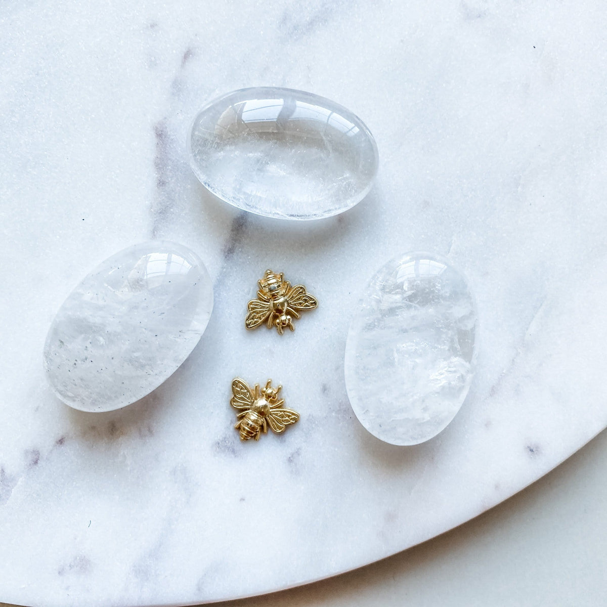 clear quartz crystal healing palmstone australia