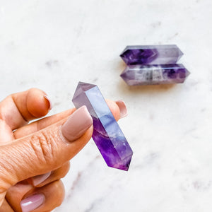 Amethyst Double Terminated Point
