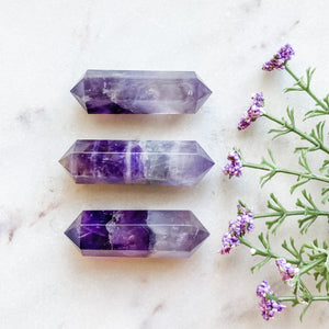 Amethyst Double Terminated Point