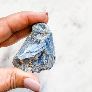 blue kyanite crystal healing raw rough freeform stone