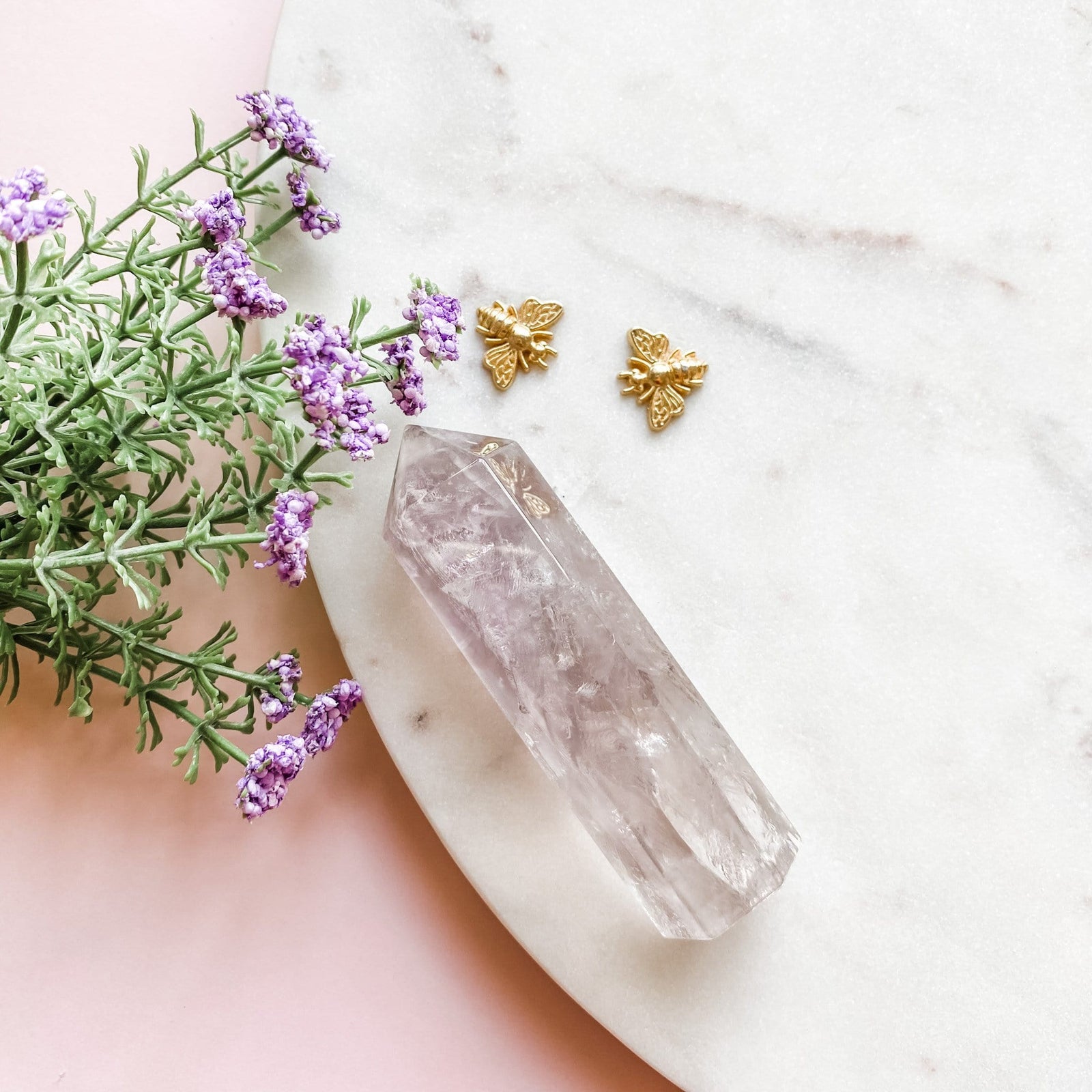 Amethyst crystal point tower generator