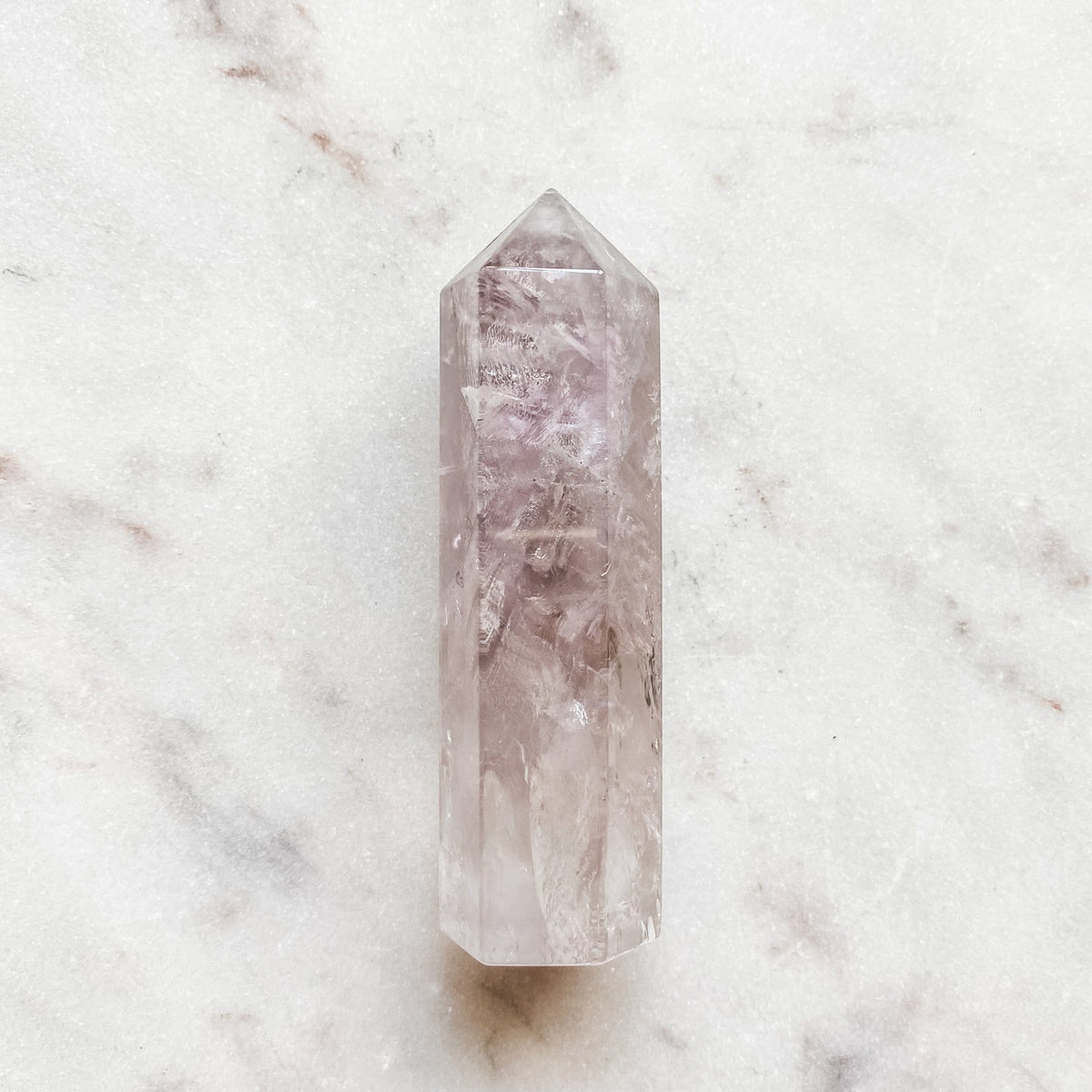 Amethyst crystal point tower generator