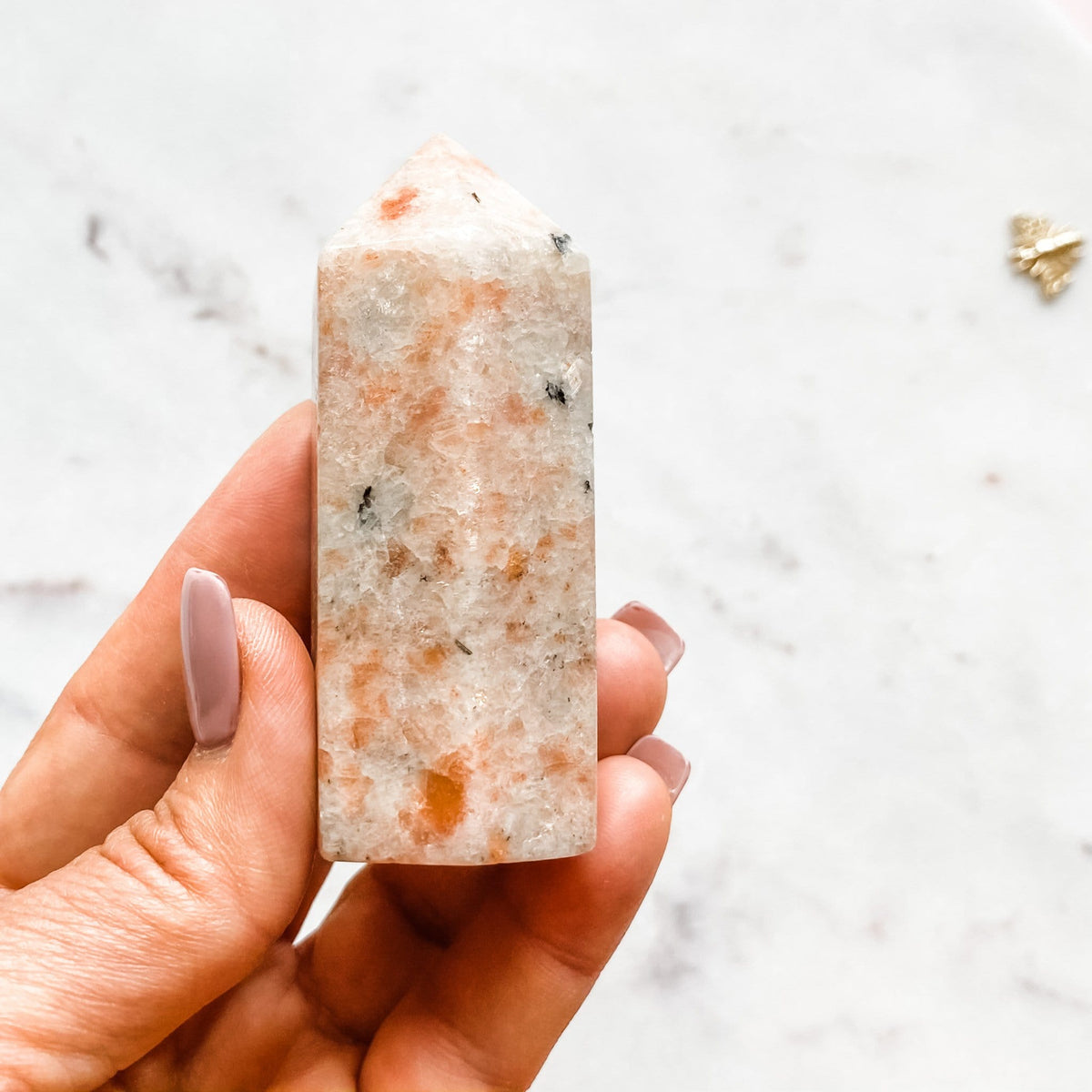 sunstone crystal generator tower wand point healing australia