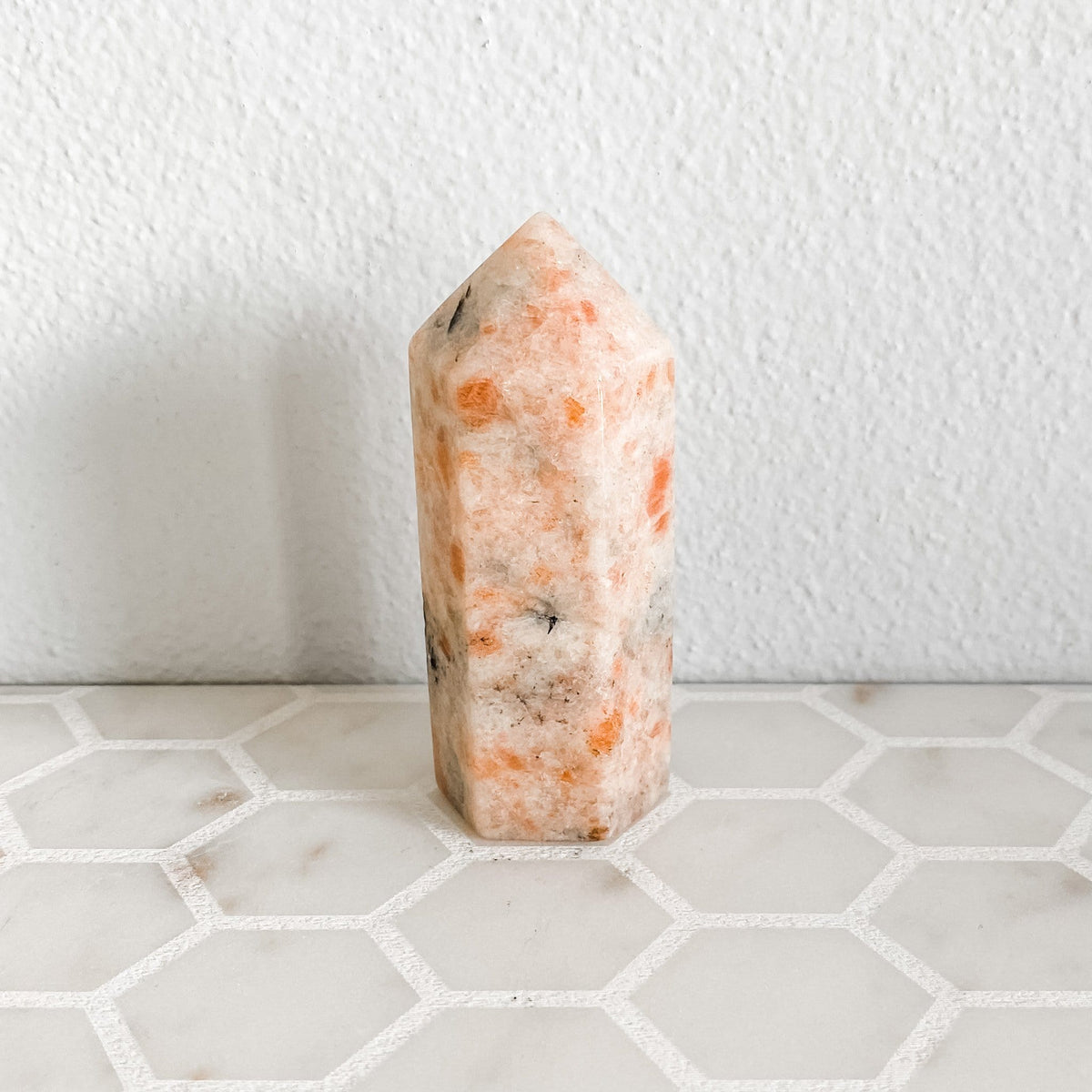 sunstone crystal generator tower wand point healing australia