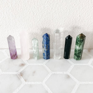 black tourmaline crystal generator tower point