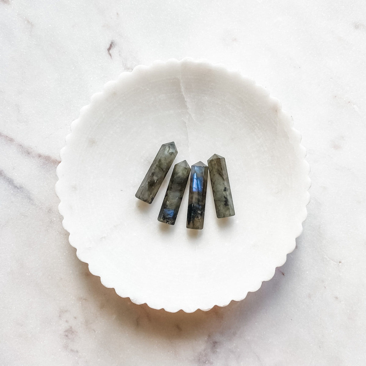 labradorite crystal mini tower generator point healing australia