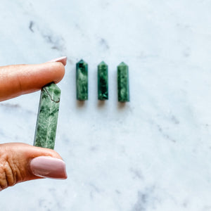 jade  crystal generator tower mini point healing australia