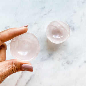 rose quartz crystal meditation bowl trinket bowl healing stone australia