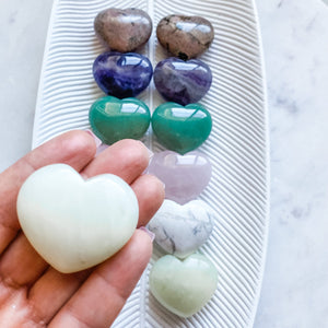 jade crystal healing heart australia