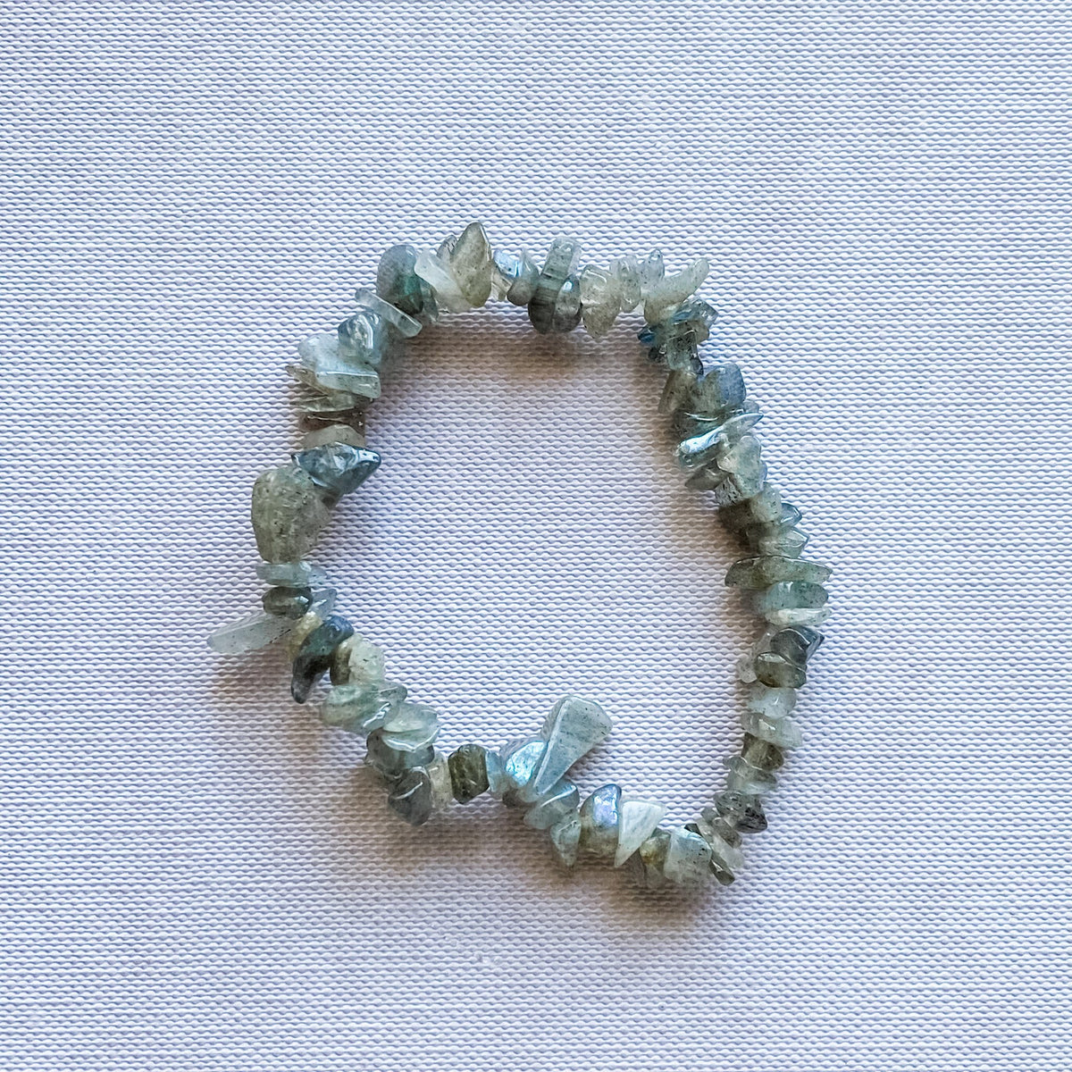 labradorite crystal healing chip elastic stretch bracelet australia