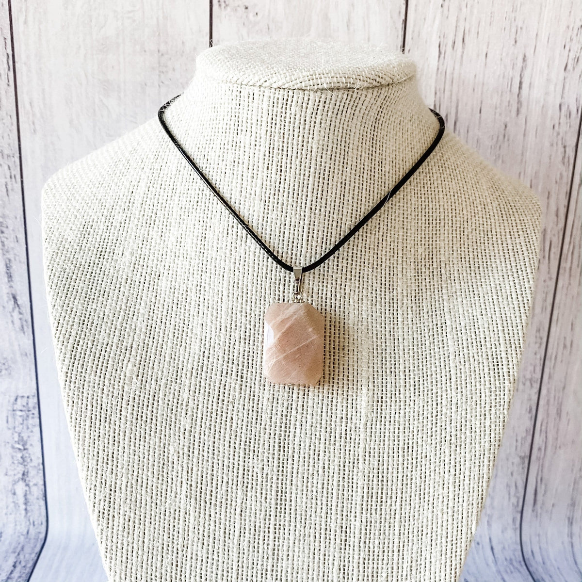 sunstone crystal stone pendant necklace choker australia