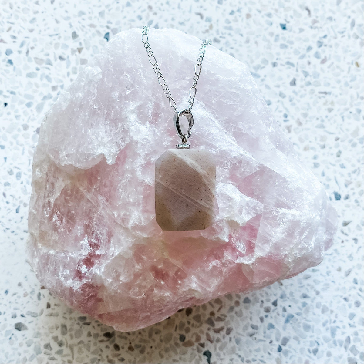 sunstone crystal stone pendant necklace choker australia