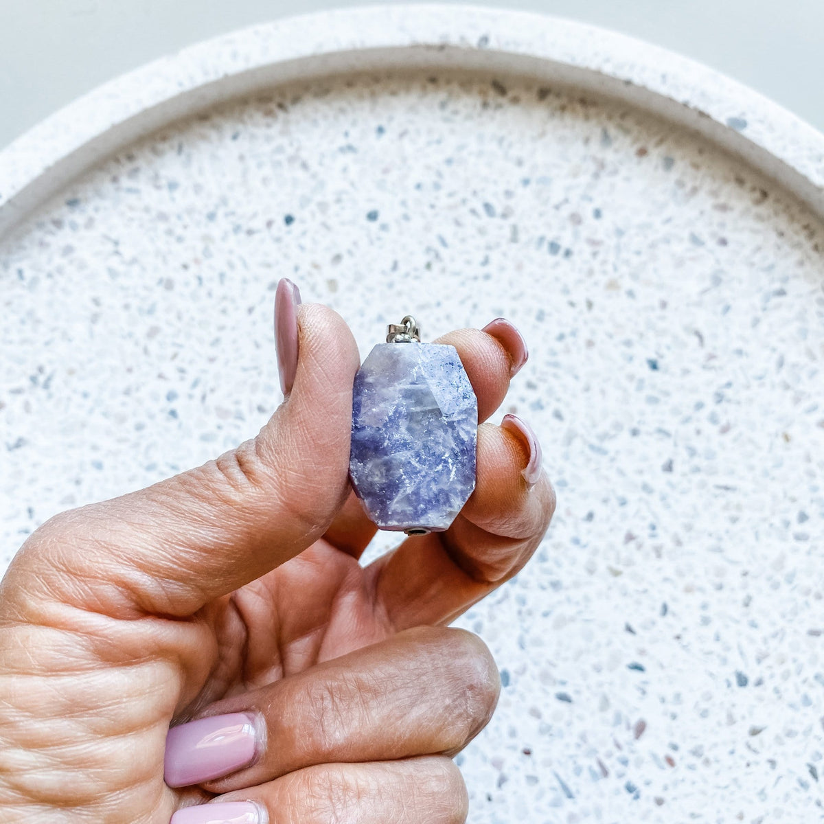 amethyst stone pendant