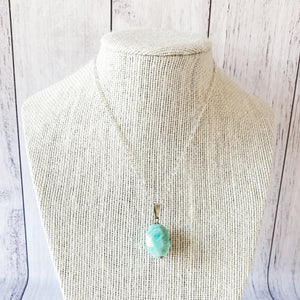 amazonite Crystal stone pendant