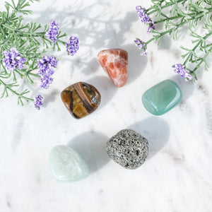 s701 good luck crystal kit tumbled stones australia crystal kits australia crystals australia gemrox sydney