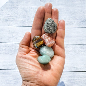 s701 good luck crystal kit tumbled stones australia crystal kits australia crystals australia gemrox sydney