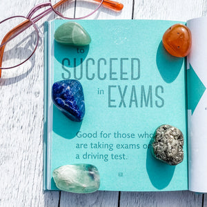 study and focus student crystal kit concentration tumbled stones australia