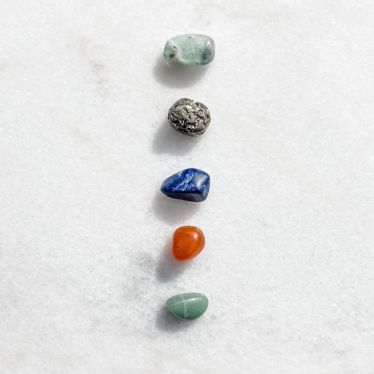 study and focus student crystal kit concentration tumbled stones australia