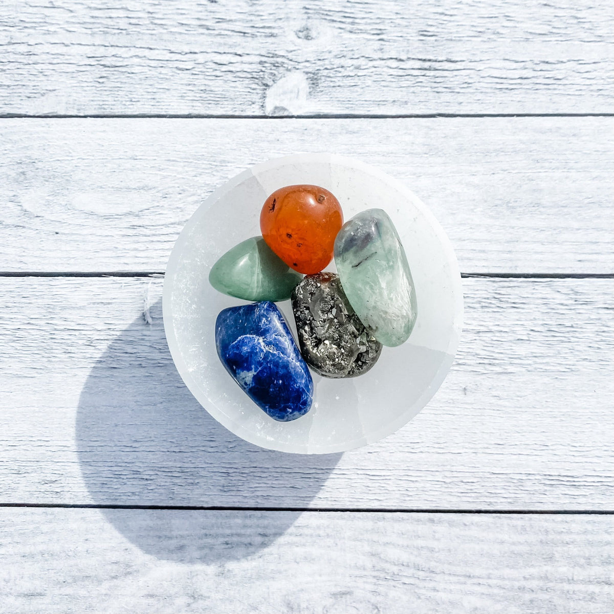 study and focus student crystal kit concentration tumbled stones australia