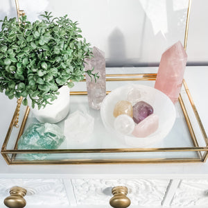 beginner's crystal kit crystal kit australia gemrox sydney tumbled stones kit for beginners