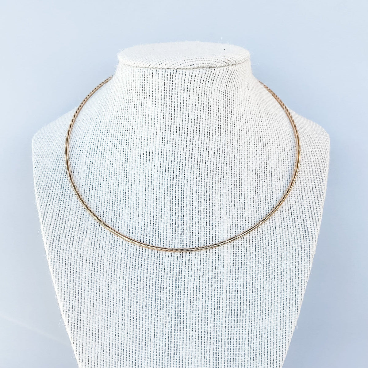 metal circle round necklace choker silver rose gold metal australia 13cm diameter