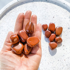 red jasper crystal tumbled stone australia