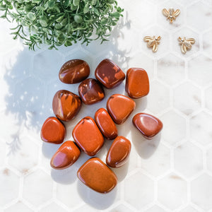 red jasper crystal tumbled stone australia