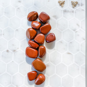 red jasper crystal tumbled stone australia