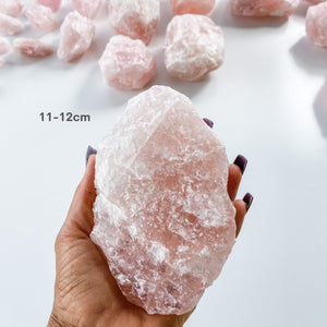 rose quartz crystal raw rough chunk stone gemrox australia