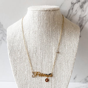 s961 Scorpio Stainless Steel Zodiac Sign Gold Necklace Gemrox Australia