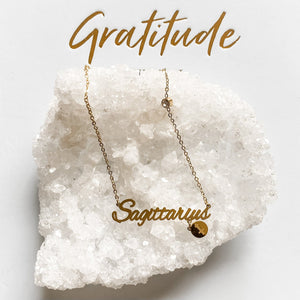 s961 Scorpio Stainless Steel Zodiac Sign Gold Necklace Gemrox Australia