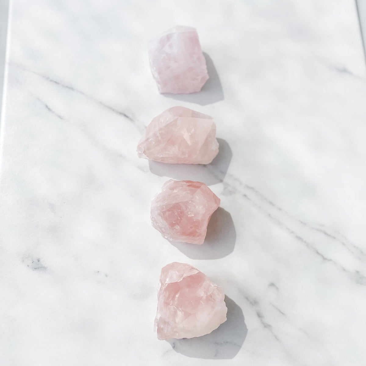 s980 Rose Quartz Base Cut Raw Polished Point Stone Small australia gemrox 1