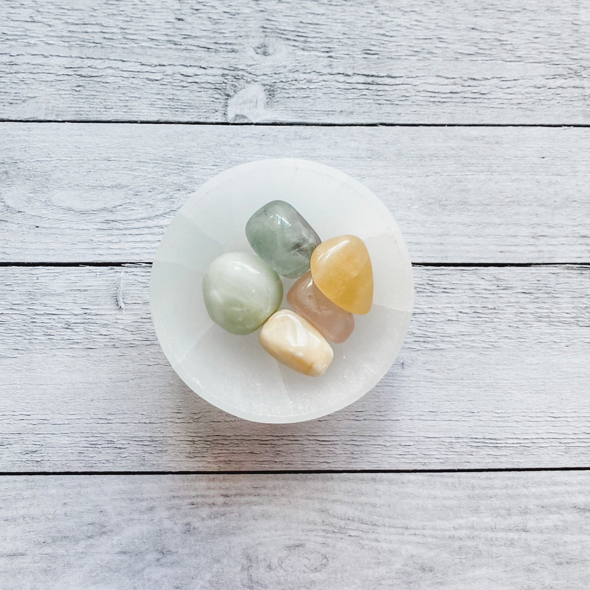 Selenite Crystal Charging/Cleansing Bowl 8cm australia