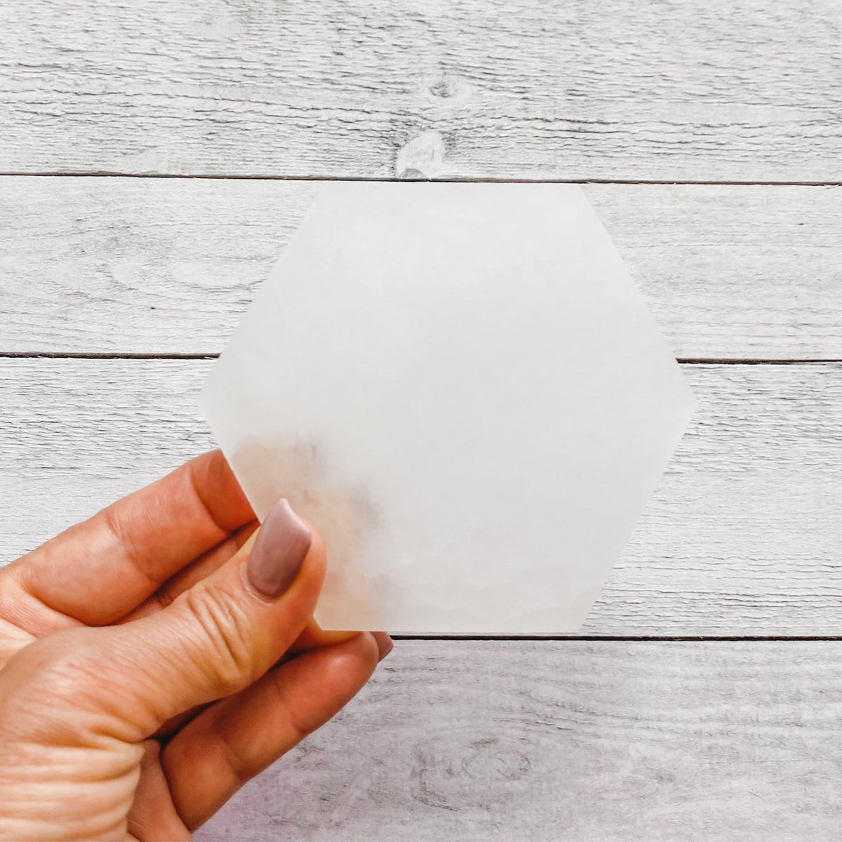 Selenite Crystal Cleansing/Charging Plate Hexagonal