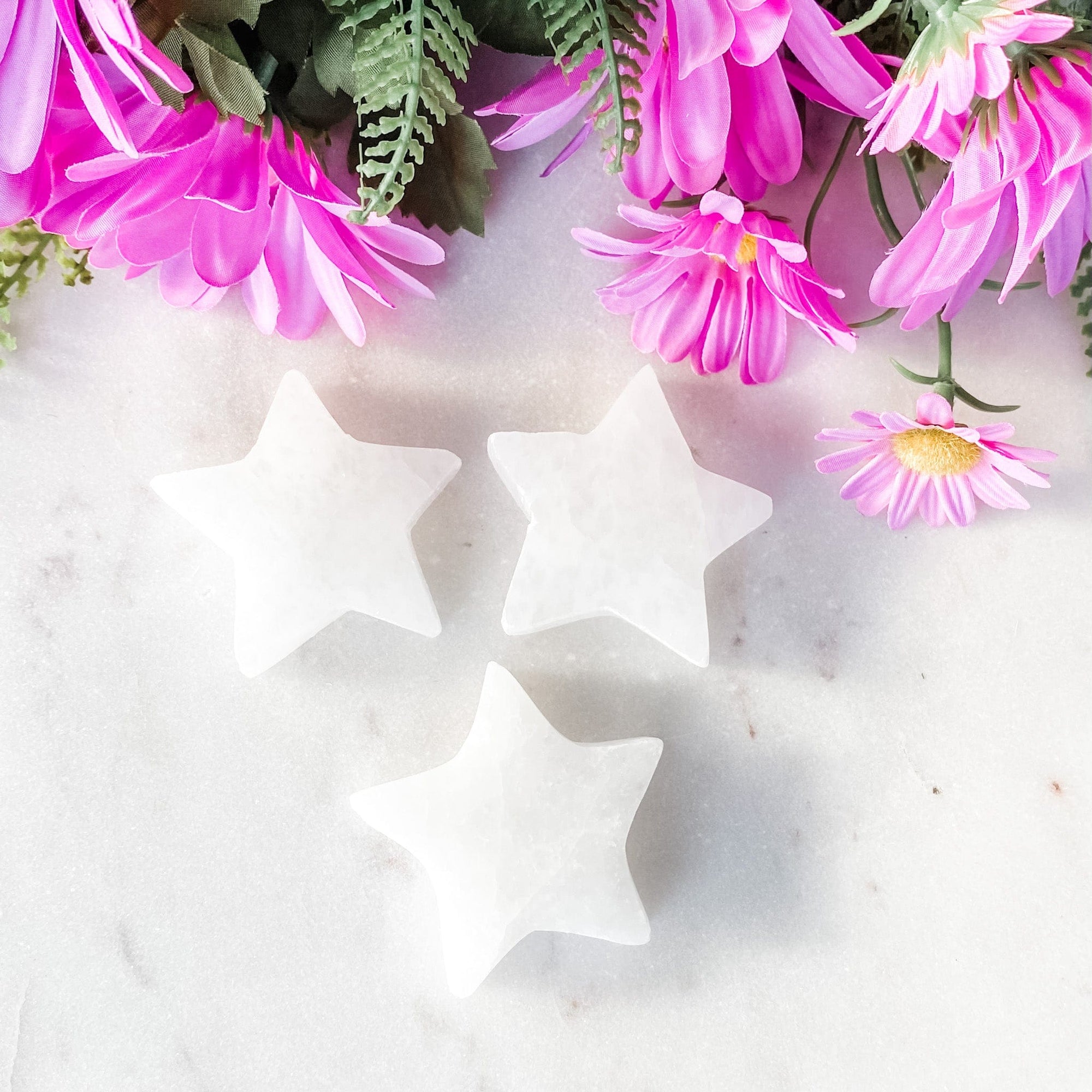 S1651 Selenite mini crystal star shaped stone australia 5cm. buy selenite mini stars australia. gemrox sydney 1