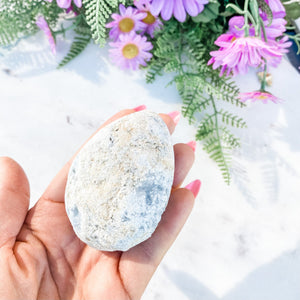 S1668 Celestite crystal geode cluster 7cm Australia. Buy celestite crystal australia. gemrox sydney 1