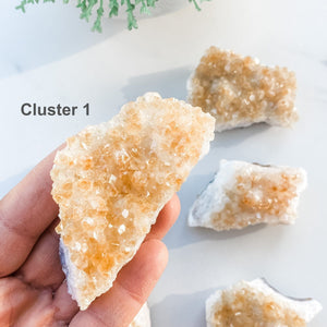 S1687 citrine crystal clustser australia. buy citrine clusters australia. gemrox sydney 20