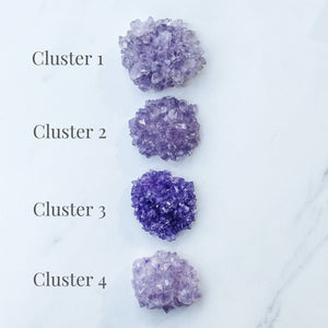 Amethyst Crystal Cluster Boxed