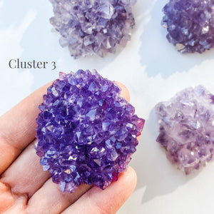 Amethyst Crystal Cluster Boxed