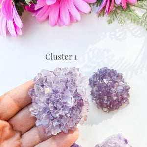 Amethyst Crystal Cluster Boxed