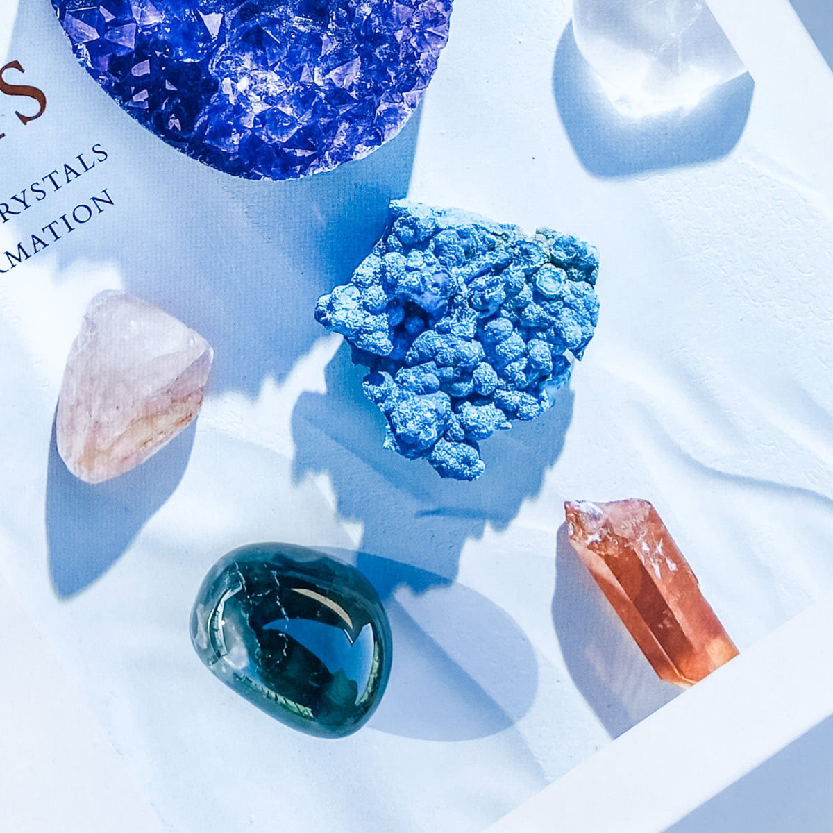 S1705 Moss agate crystal tumbled tumbles stones 3cm australia.buy moss agate crystal australia. gemrox sydney 1