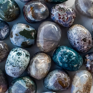 S1739 ocean jasper crystal tumble tumbled stone stones 2cm to 3cm australia. buy ocean jasper crystal sydney australia. gemrox sydney 1