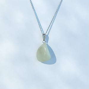 S1773 New Jade crystal stone pendant silver necklace jewellery australia. buy jade jewellery pendants australia. gemrox sydney 1