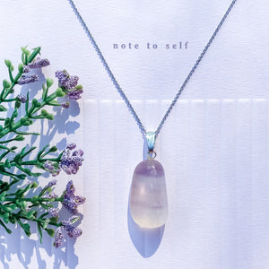 S1785 Fluorite crystal tumbled stone silver metal necklace australia. buy fluorite crystal jewellery pendant necklace australia. gemrox sydney 1