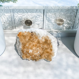 S1792 Citrine crystal raw large stone cluster 1.3 kilos 14cm australia. citrine stone for home office australia.gemrox sydney 1