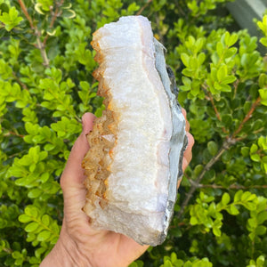 S1792 Citrine crystal raw large stone cluster 1.3 kilos 14cm australia. citrine stone for home office australia.gemrox sydney 1